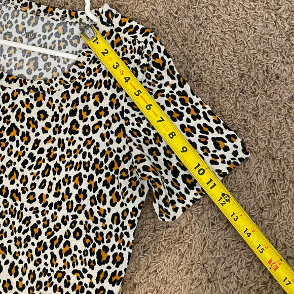 NEW Jenni Cheetah Pajama Dress size Small - Picture 7 of 10